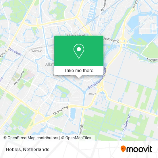 Hebles map