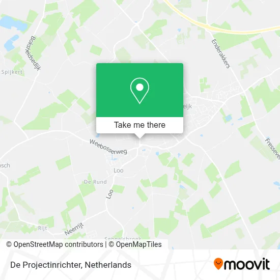 De Projectinrichter map