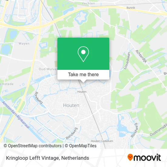 Kringloop Lefft Vintage map
