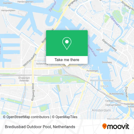 Brediusbad Outdoor Pool Karte