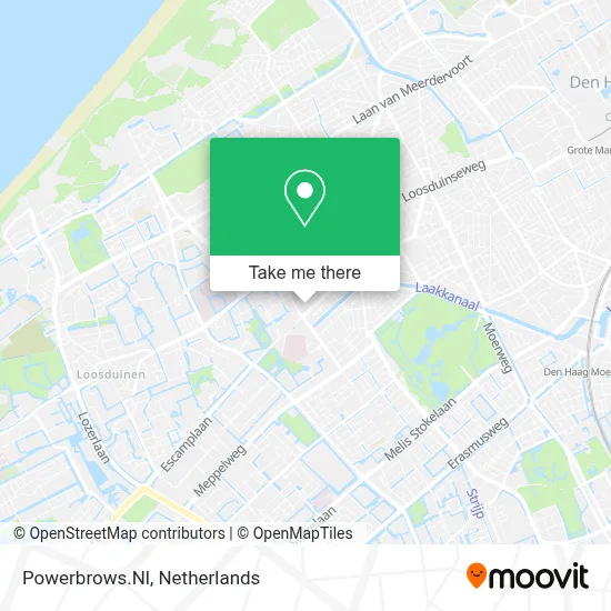 Powerbrows.Nl map