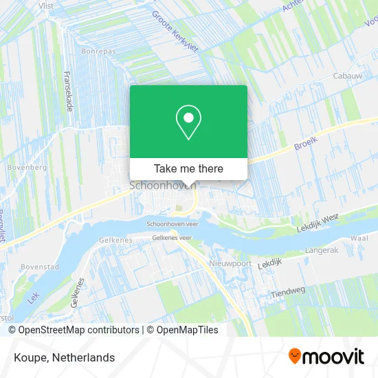 Koupe map