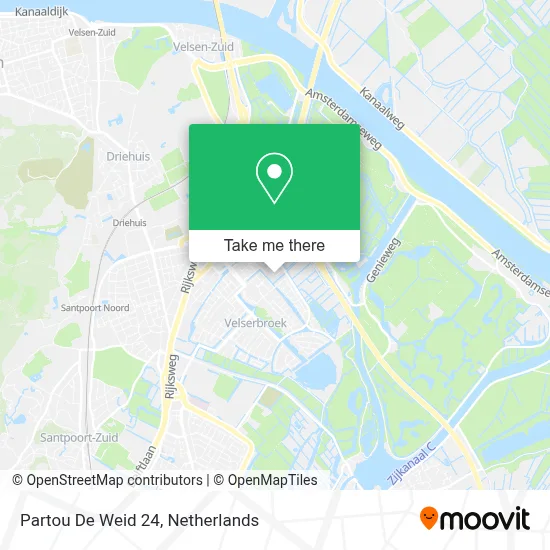 Partou De Weid 24 map