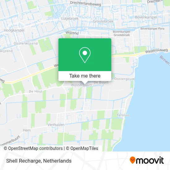 Shell Recharge map