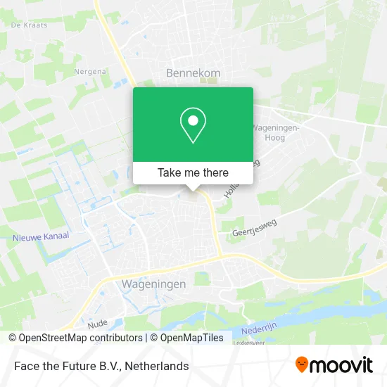 Face the Future B.V. map