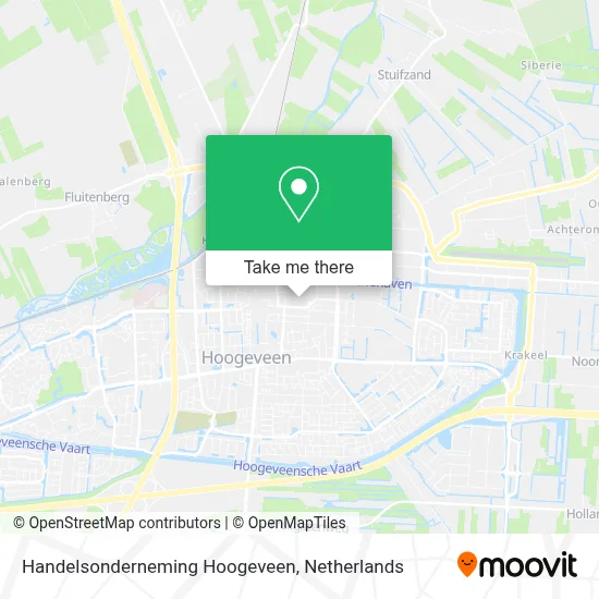 Handelsonderneming Hoogeveen map