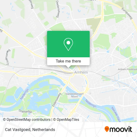 Cat Vastgoed map