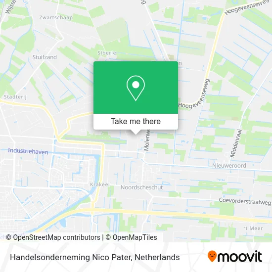Handelsonderneming Nico Pater map