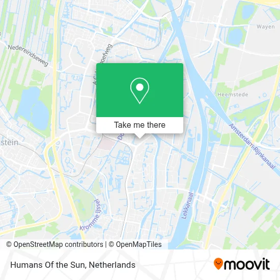 Humans Of the Sun map