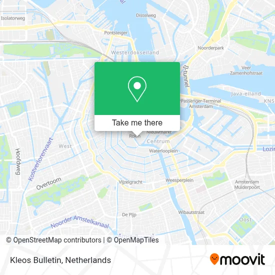 Kleos Bulletin map