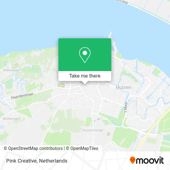 Pink Creative map