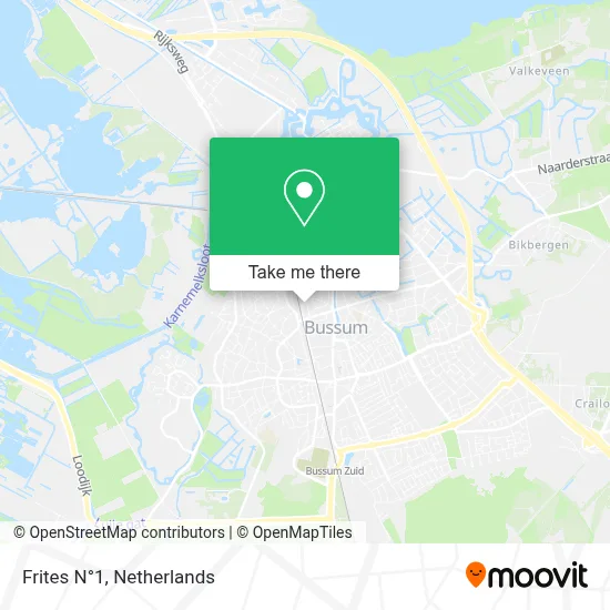 Frites N°1 map