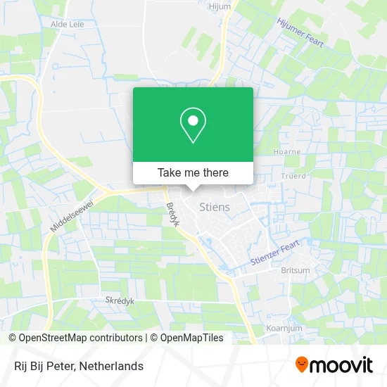 Rij Bij Peter map