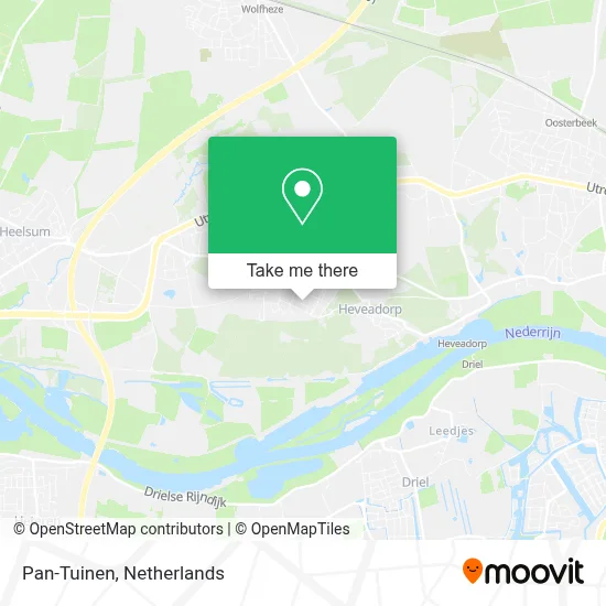 Pan-Tuinen map