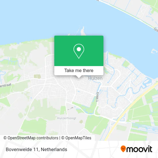 Bovenweide 11 map