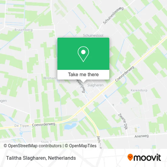 Talitha Slagharen map