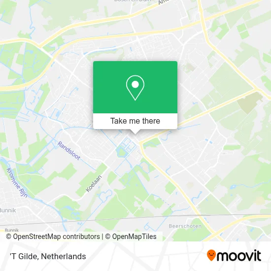 'T Gilde map