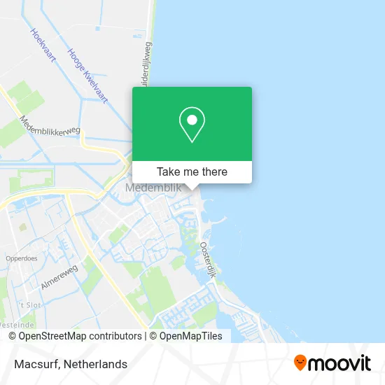 Macsurf map