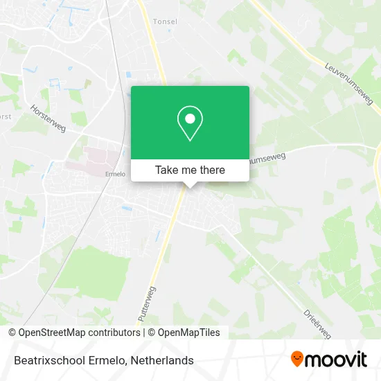 Beatrixschool Ermelo map