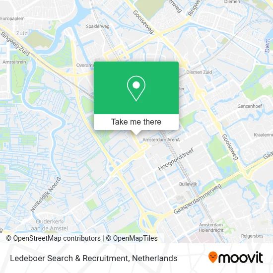 Ledeboer Search & Recruitment map