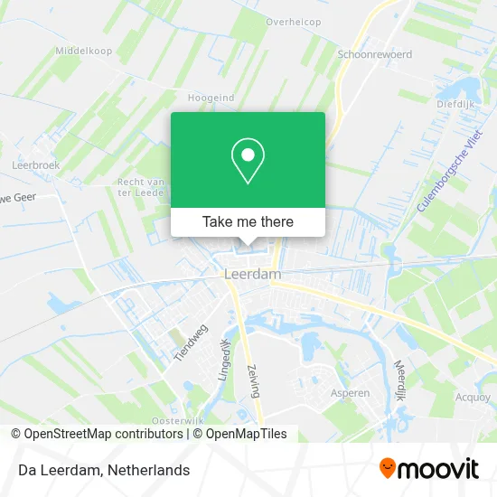 Da Leerdam Karte