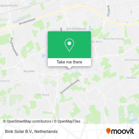 Bink Solar B.V. map