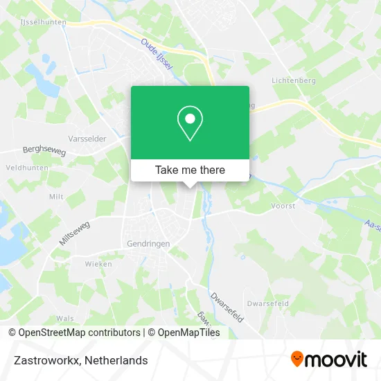 Zastroworkx map