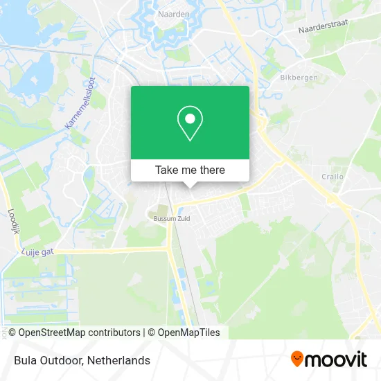 Bula Outdoor map