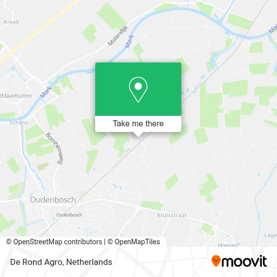 De Rond Agro map