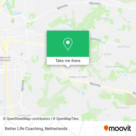 Better Life Coaching map