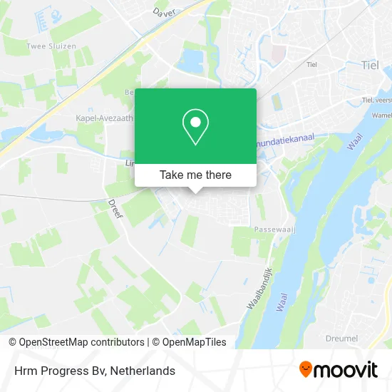Hrm Progress Bv map