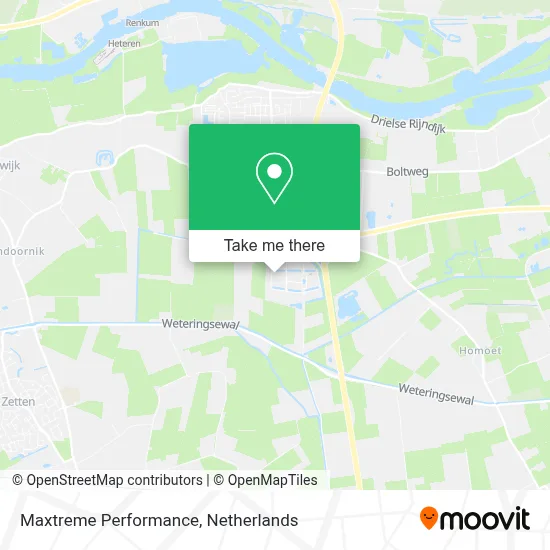 Maxtreme Performance map