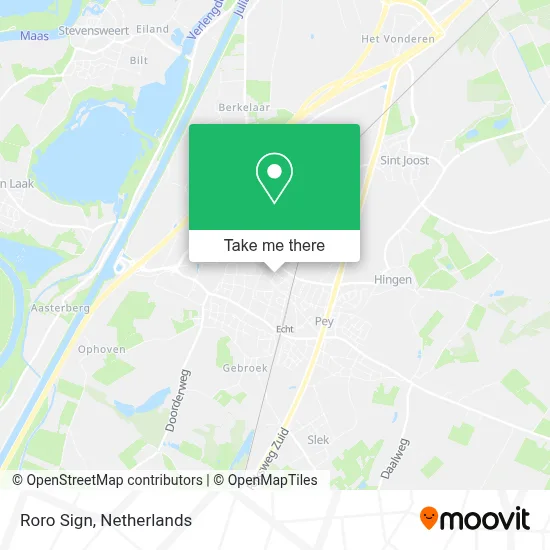Roro Sign map