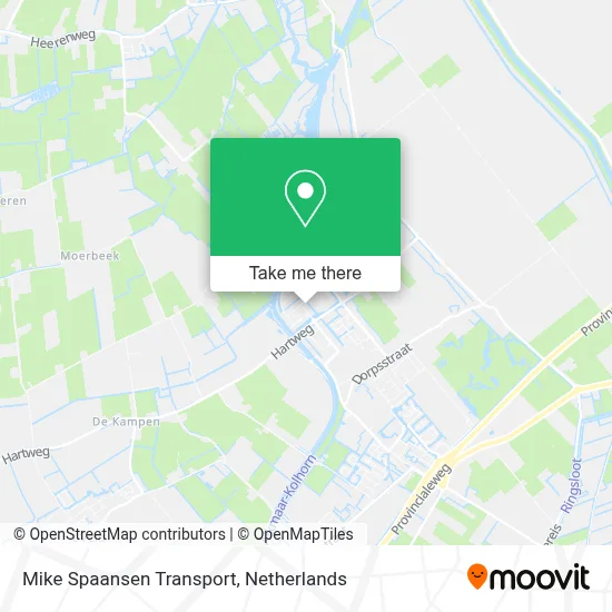 Mike Spaansen Transport map