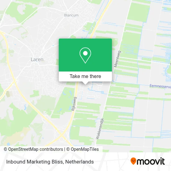 Inbound Marketing Bliss map