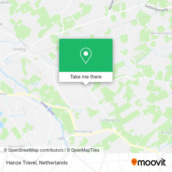 Hanze Travel Karte