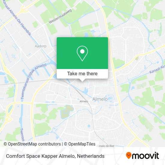 Comfort Space Kapper Almelo Karte