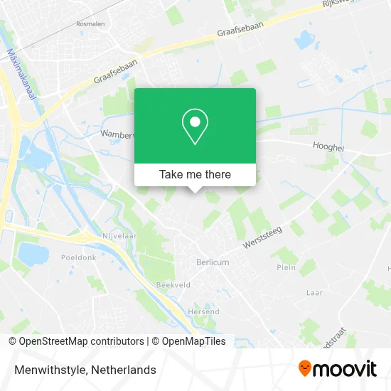 Menwithstyle map