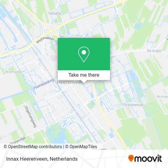 Innax Heerenveen map