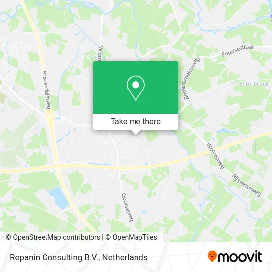 Repanin Consulting B.V. map