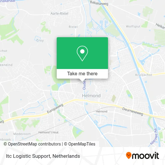 Itc Logistic Support map
