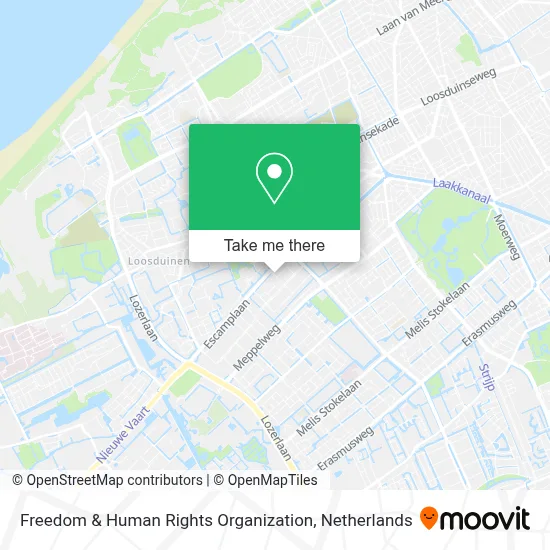 Freedom & Human Rights Organization map