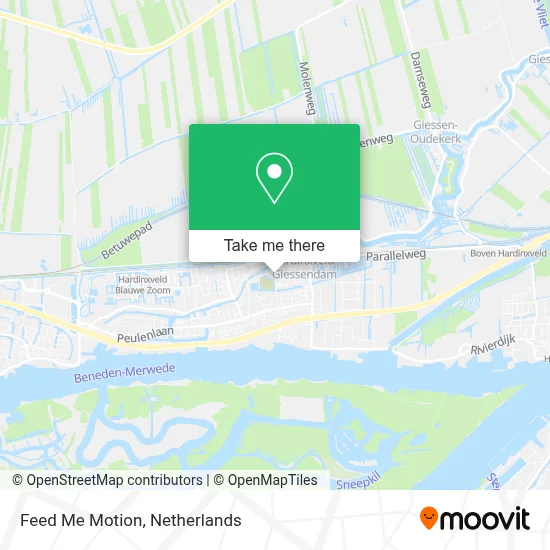 Feed Me Motion map