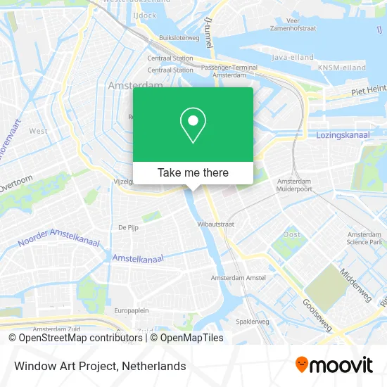 Window Art Project map