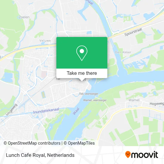 Lunch Cafe Royal map