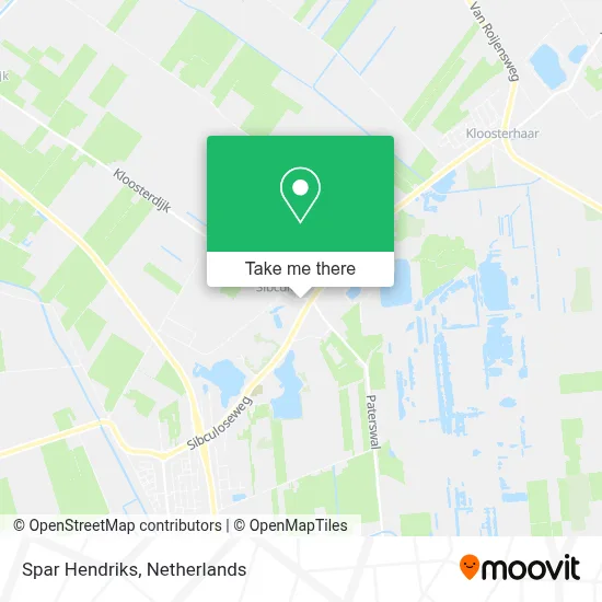 Spar Hendriks map