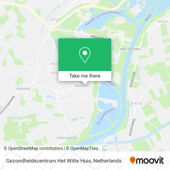 Gezondheidscentrum Het Witte Huis map