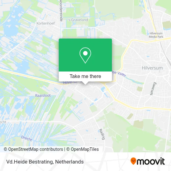 Vd.Heide Bestrating map