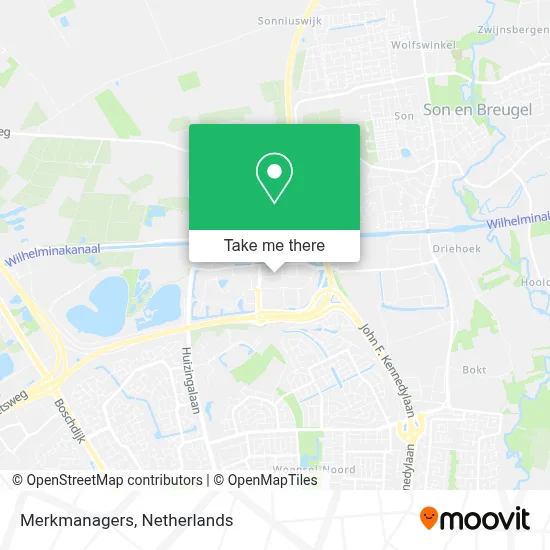 Merkmanagers map