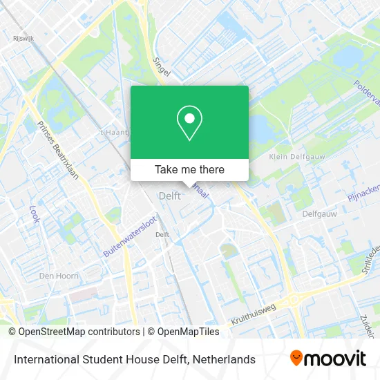 International Student House Delft map